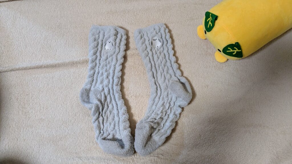 冬の朝活6銃士：あったかルームソックス